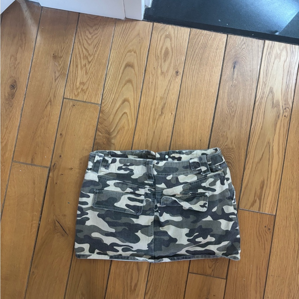 Nasty Gal Camouflage Mini Skirt